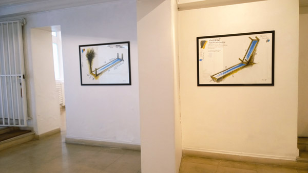 Exposition Marcello Cinque à la galerie Pièce Unique Variations