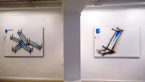 Exposition Fabrizio Plessi à la galerie Pièce Unique Variations